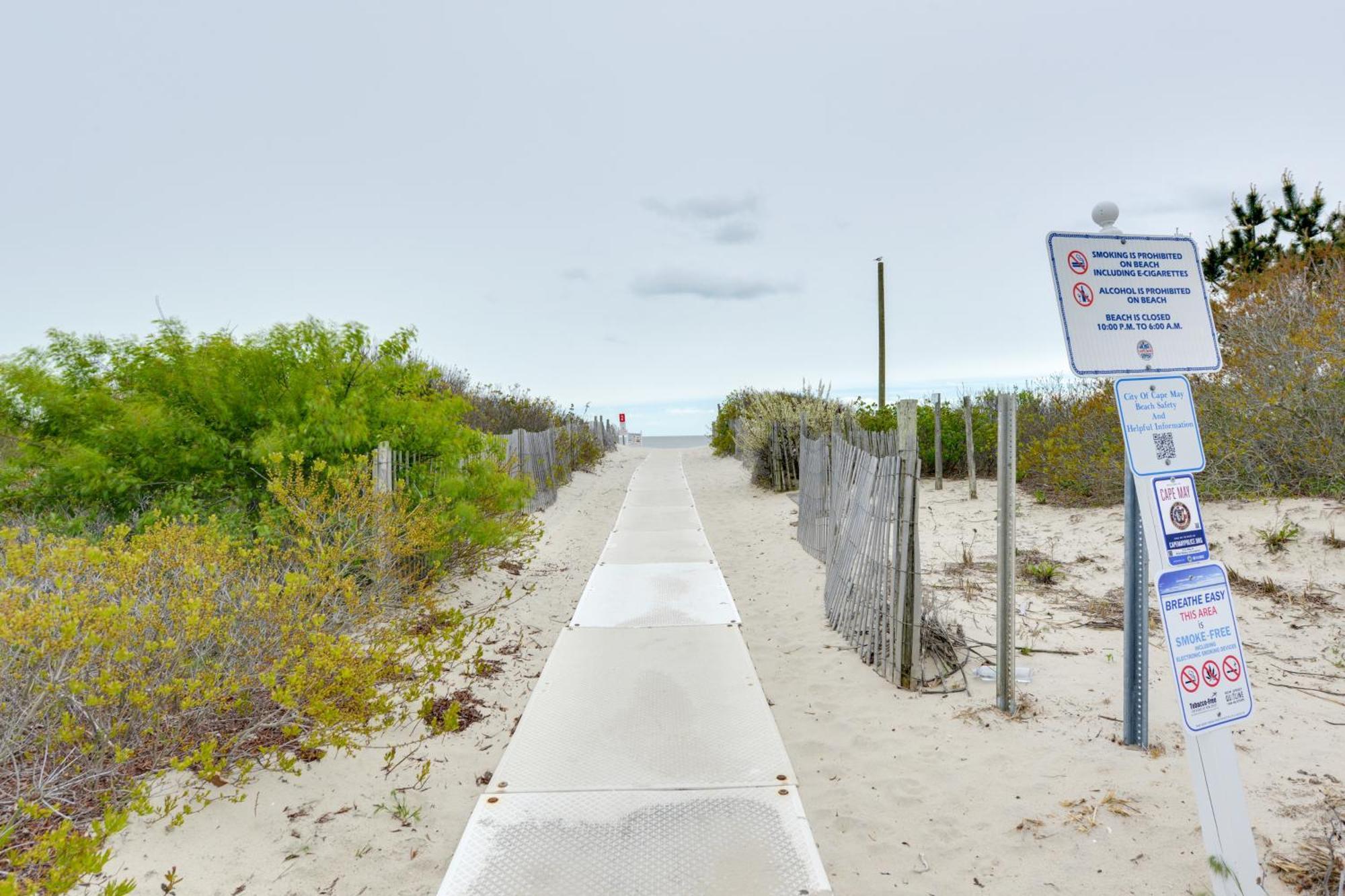 Bright Condo Half-Block To Cape May Beach! Экстерьер фото